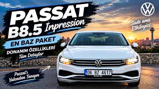 Vw Passat B8,5 En Baz Paket De Neler Var ? Impression Detaylari Business - Elegance Farklari