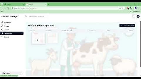 Livestock Management System | Full Stack Web Project | React Node MongoDB