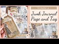 JUNK JOURNAL TUTORIAL. Create a Page & Vintage Tag