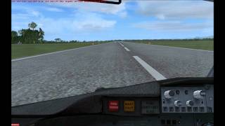 FSX - Landing at George Airport, South Africa