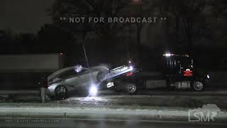01-31-2023 Memphis TN - Icy Road Conditions and Crashes