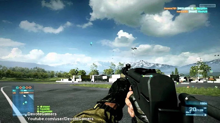 Battlefield 3 BETA Caspian Border Gameplay Commentary - HD