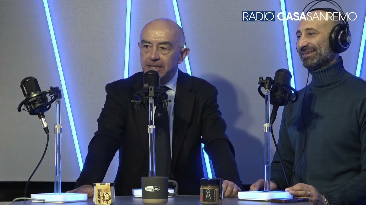 Radio CASASANREMO 2026 - intervista al sindaco Mager