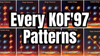 ALL MLBB KOF’97 BINGO PATTERNS 2024 | Lets Find Your Pattern Together!💪