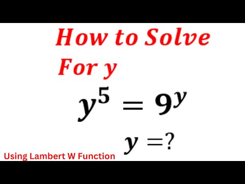 Solving Exponential Equation