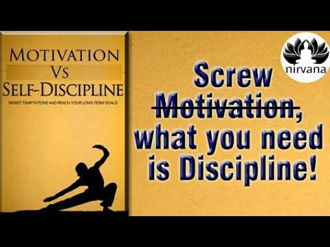 Motivation vs discipline