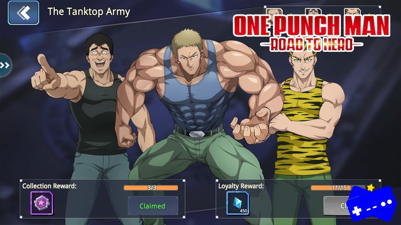 OPM Tanktop Army Kit Detail One Punch Man Road to Hero YouTube