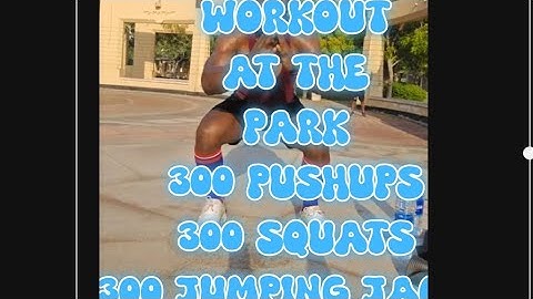 50 SETS OF 5 PUSHUPS, SQUATS, AND JUMPING JACKS