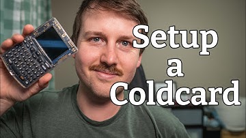 FULL COLDCARD Q Wallet Setup + Receive and send Bitcoin