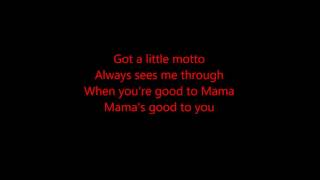 When You&#39;re Good To Mama Karaoke / Instrumental Chicago