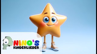 Hüpf, hüpf kleiner Stern ⭐ Kinderlied Stern 🎵 Kinderlieder Deutsch ✨ Kinderlieder zum Mitsingen