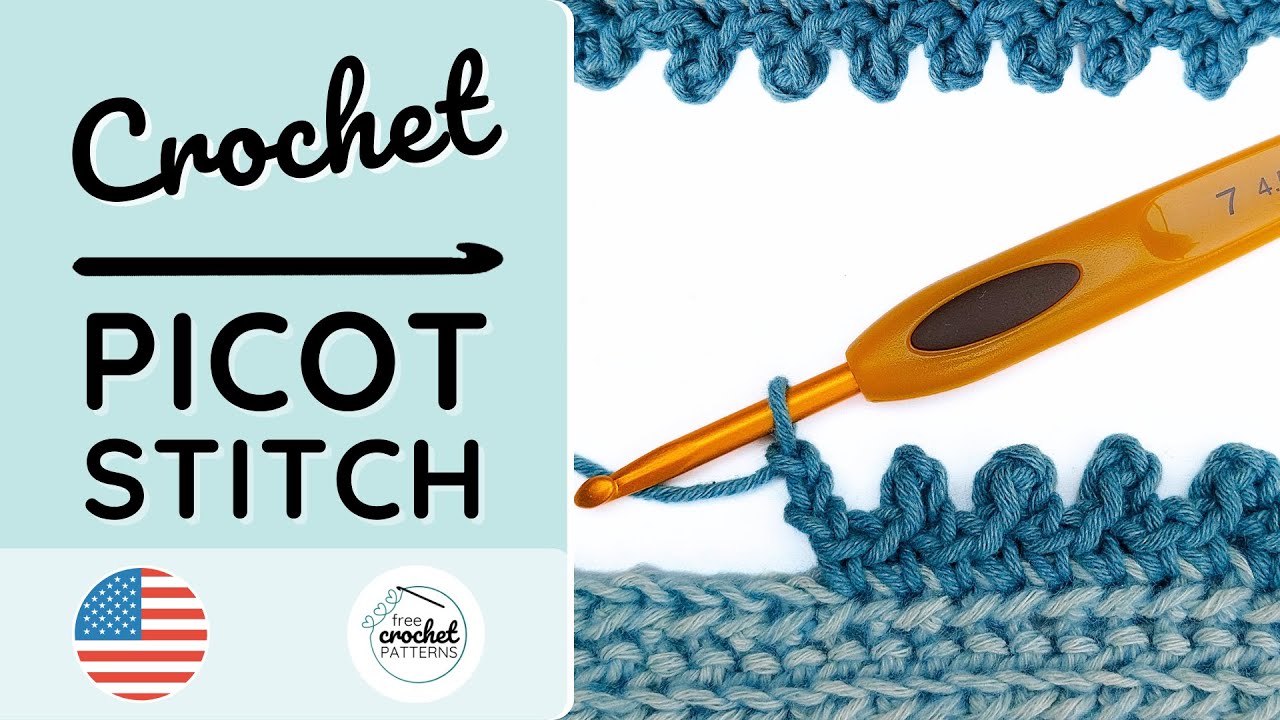 How to Crochet the Picot Stitch