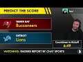 MNF LIVE Stream: Buccaneers vs. Lions NFL Week 7 + MLB Playoffs ALCS Game 7 Blue Jays vs. Mariners