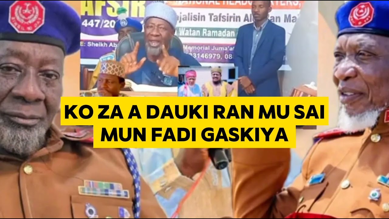 Ko zamu Rasa Ran mu, a kai wasun mu gidan yari sai mun Fadi Gaskiya - sheikh Yusuf Sambo Rigacukum