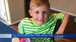 Disappointment becomes best birthday for Bend boy