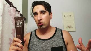American crew firm hold styling gel review - YouTube