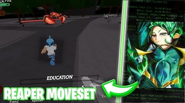 The Strongest Battlegrounds Script Showcase "Reaper Moveset" | Arceus X Delta