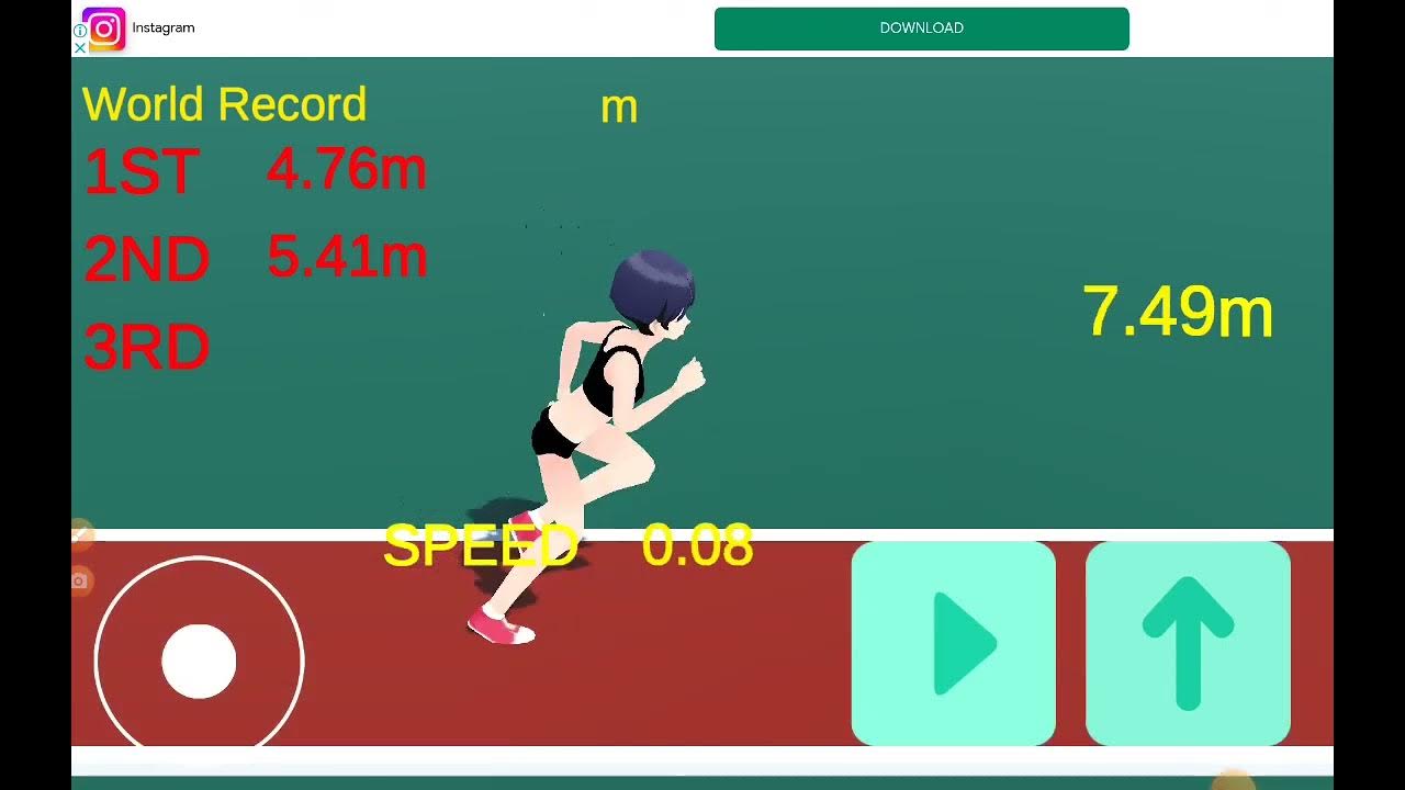 long jump game in Play Store long jump YouTube