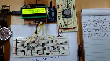 Arduino based Automatic School Bell System