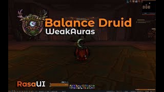 Balance Druid WeakAuras [Battle for Azeroth]