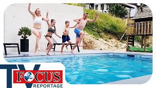 Der Traum vom eigenen Swimming Pool - Schuften für das eigene Paradies! | Focus TV Reportage