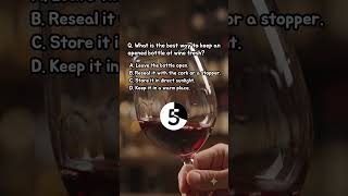 Wine Quiz 5 for beginner