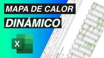 Crea un mapa de calor dinámico en Excel
