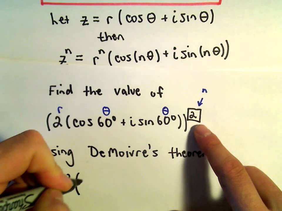 demoivre-s-theorem-raising-a-complex-number-to-a-power-ex-1-youtube