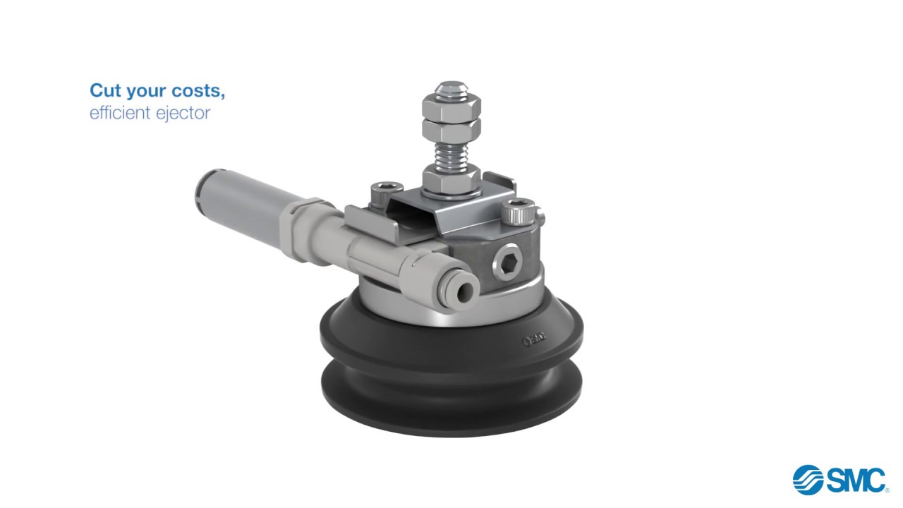 SMC's New Product Video ZHP Series Vacuum pad with ejector YouTube