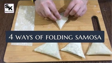 Samosa Folding Techniques | How to Fold Samosa | Ramadan Special | Sehar