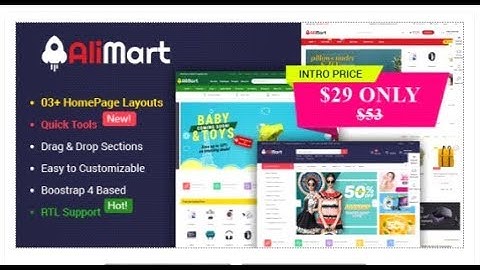 AliMart - Multipurpose Premium Sections Shopify Theme | Themeforest Templates