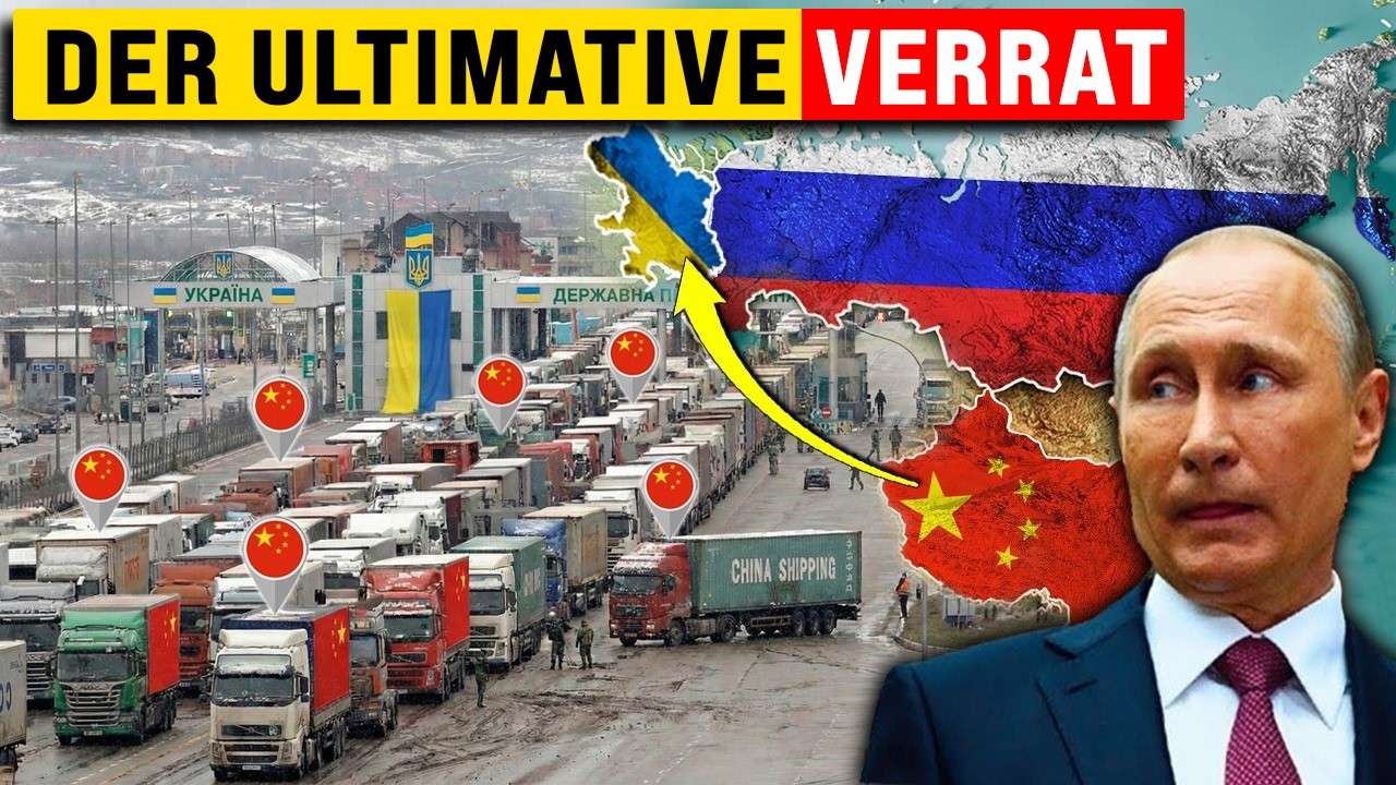 Putin flippt aus: China überrascht mit wahnsinnigem Schachzug für die Ukraine.