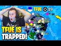 BenjyFishy Watches Tfue FIGHT In The WORST ZONE *EVER* | Fortnite Daily Funny Moments Ep.576