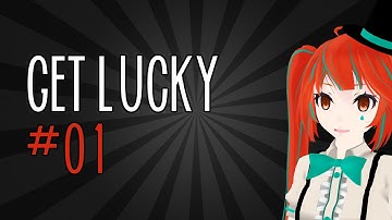 CGI Animation - Get Lucky - Fixed Camera - B&W Version [Blender] [MMD] (W.I.P)