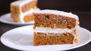 Learn how to make the best carrot cake with cream cheese frosting!
this is so rich, moist and delicate. a must try recipe. printable
version: htt...