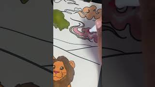 Relax and Color With Safari Coloring