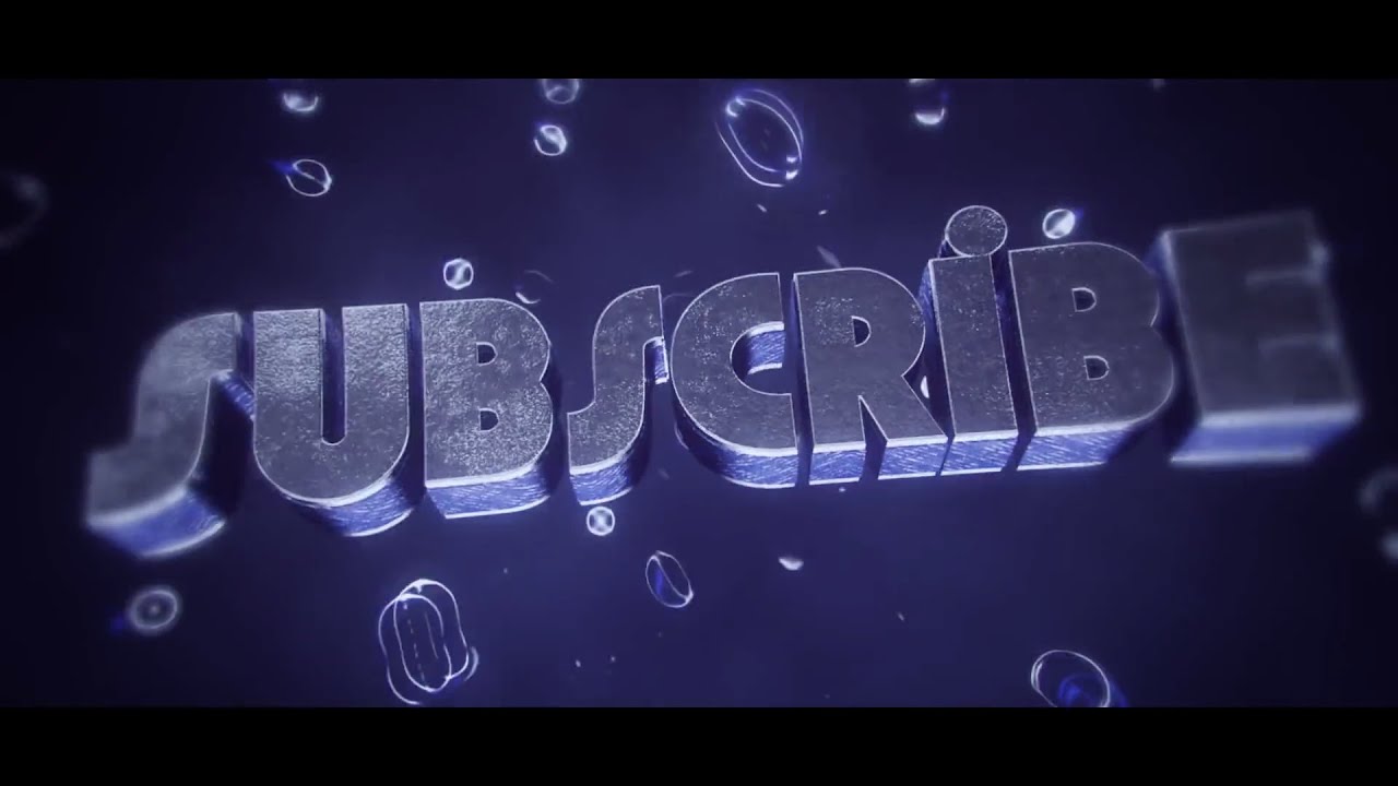 FREE Insane 3D Outro Template #12 - YouTube free-insane-3d-outro-template-12-youtube