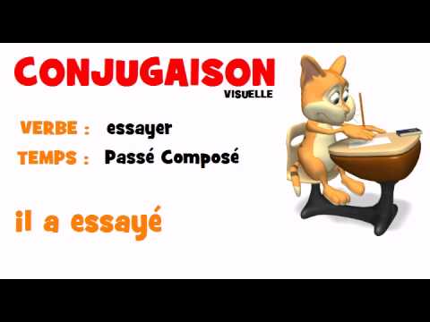 je vais essayer conjugaison