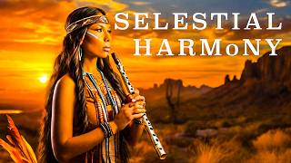 Native American Flute Music  Celestial Harmony Healing Flute Music with Earthscapes