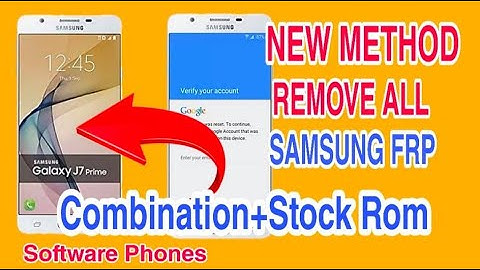 NEW Method 2020 Remove all FRP SAMSUNG Flash Combination+Stock Rom 100% (SM-G610L) J7prime