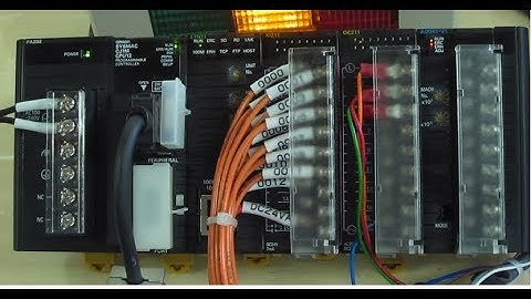 COMMENT CONNECTER AVEC PLC OMRON CJ1M CPU12