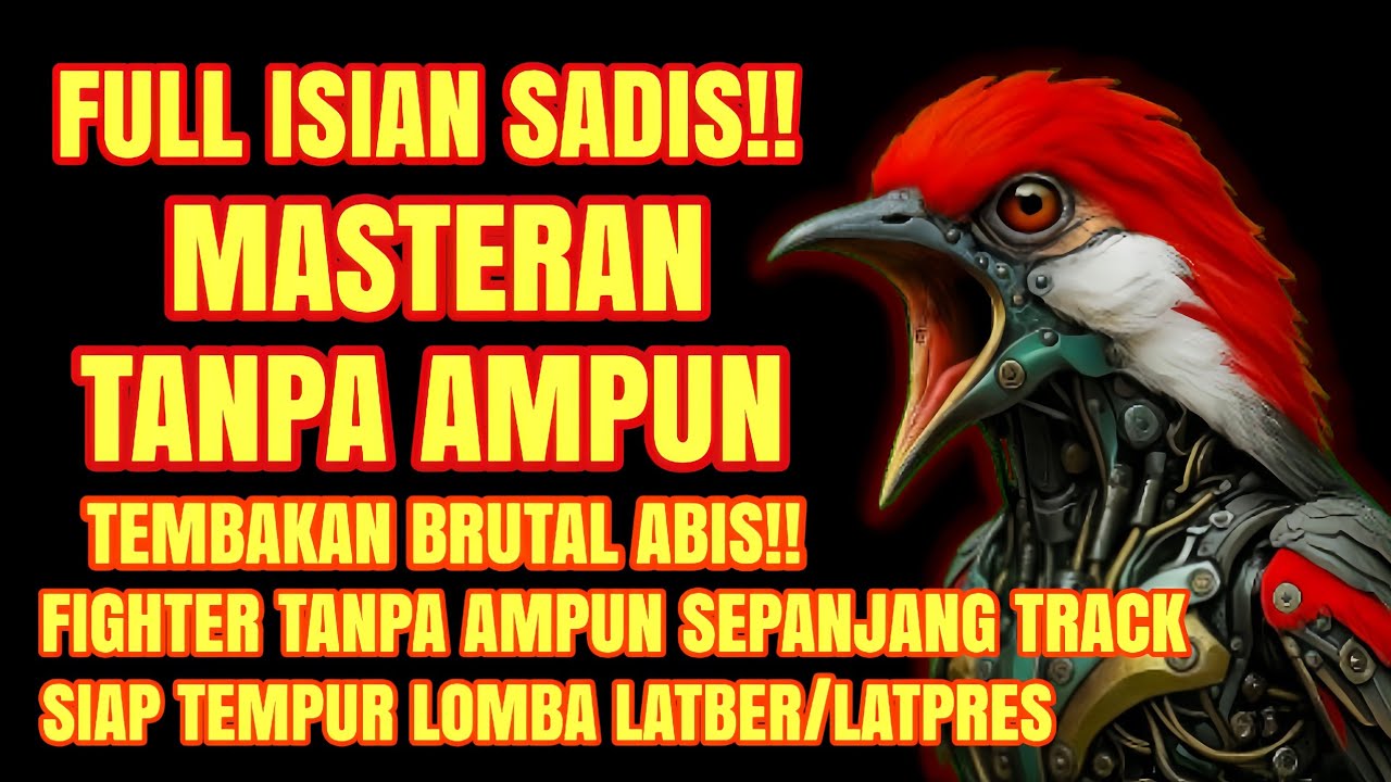 Masteran Burung Gacor Full Isian Sadis, Tembakan Brutal Tanpa Ampun Cocok Lomba & Harian #muraibatu