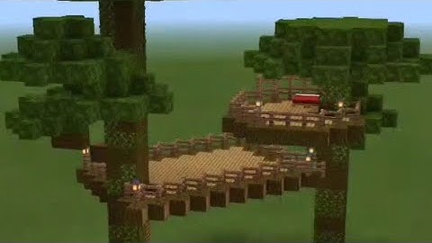 Tree House Timelapse - 1 min. Build