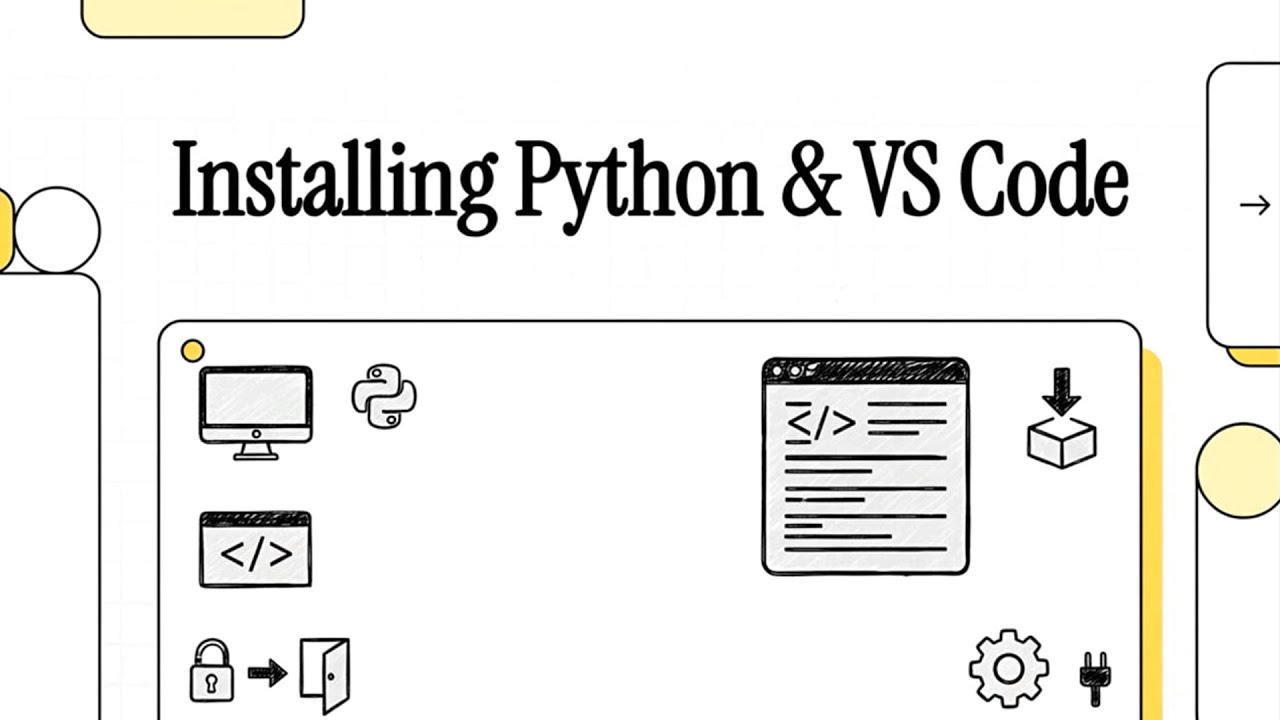 How To Installing Python & VS Code (Windows / Mac / Linux) - YouTube
