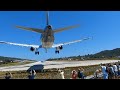 LOW LANDINGS! Planespotting at Skiathos Airport!
