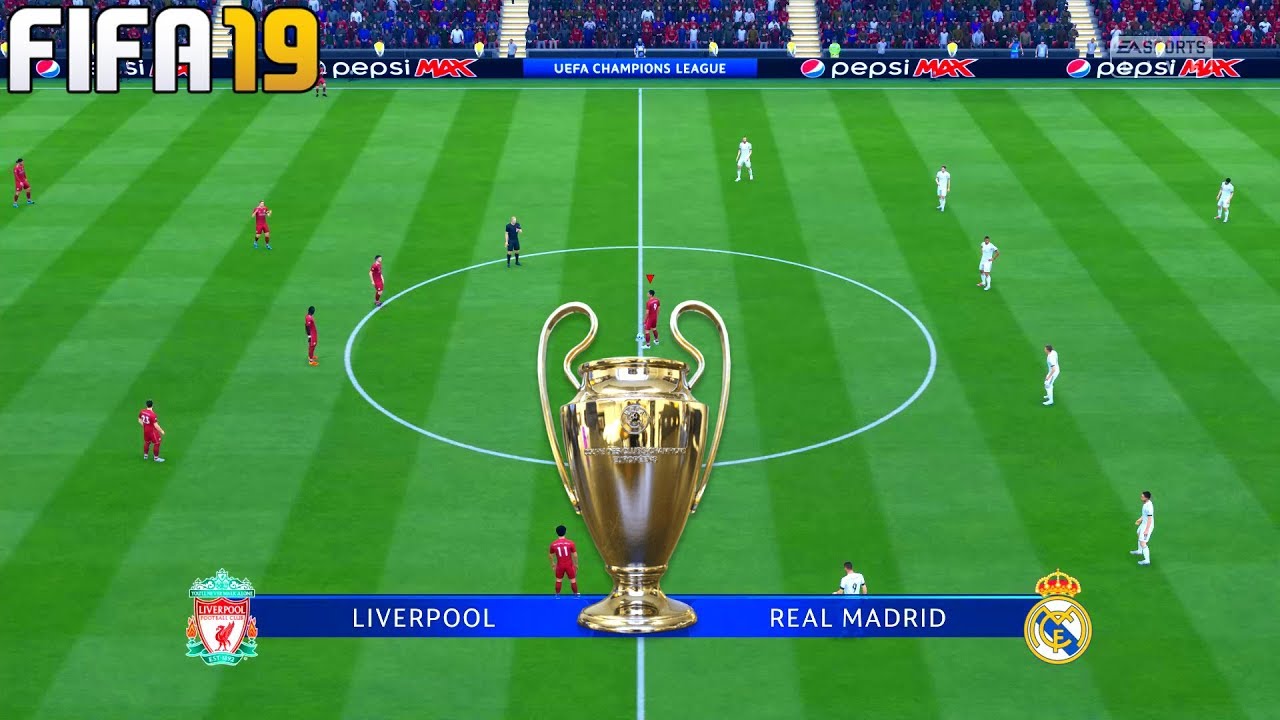 FIFA 19 | Liverpool vs Real Madrid - UEFA Champions League - Full Match ...