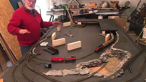 Timelapse Build...HO Train Layout 5x10...Start to Finish