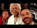 Назад в будущее. 21 октября 2015 года. Marty McFly & Doc Brown Visit Jimmy Kimmel [с переводом]