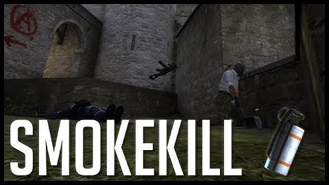 CSGO : How to clutch like a boss with a SMOKE KILL