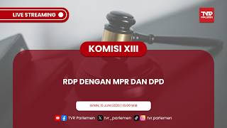 KOMISI XIII DPR RI RDP DENGAN MPR DAN DPD screenshot 5